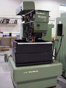 Sodick #A320/EX21, 12.5" x 8" x 7", +/-10 Degrees , RS232, chiller, 15-16 sq.in/hr., 1994