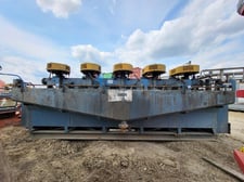Metso #DR24, 5 cell copper cleaner scavenger flatation machine, 5.6 KW, 1.4 m3