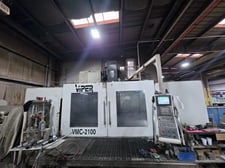 Mighty Viper #VMC-2100, vertical machining center, 32 automatic tool changer, 83" X, 40" Y, 42" Z, 6000 RPM
