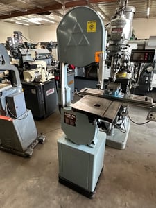 Image for 14" Delta #52-963, Vertical Band Saw, 14" x 14" table, tilting, 1 HP, 115/230 V.