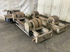 60/90 Ton, Joe Fuller #JFRD-60/JFRI-60, tank turning rolls, 20-1/2"wheel diameter, 3 HP, pendant Control