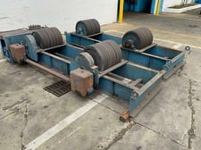 90 Ton, Joe Fuller #JFRD-90/JFRI-90, tank turning rolls, 180000 lb., 20-1/2"wheel diameter, 3 HP, 1999