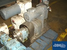 20 GPM Waukesha #25, Rotary Lobe Pump, Stainless Steel, 1.5 HP, 1.5" in/out, 230/460 V., variable speed