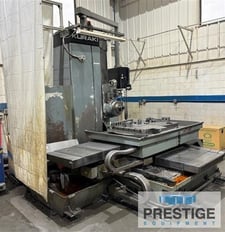 3.9" Kuraki #KBT-10DX, CNC Horizontal Boring Mill, Table Type, 59" X, 39.4" Y, 31.5" Z, 19.6" width Travel