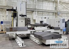 6.1" Giddings & Lewis #RT-1250, CNC Boring Mill, 98.4" X, 82.7" Y, 49.2" Z, 59" width Travel, 63" x 70.9"