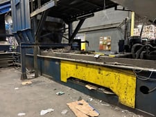 Harris #240-T100, 2-ram baler, dual 100 HP motors, 45" x 30" x 66" bale size, 101" x 58" feed opening, 2013