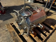 15 gallon Feldmeier, Stainless steel tank, single wall, 50 psi, 16" dia. x 18" straight side, 1994