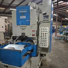 Fellows #10-4, vertical gear shaper, 13" dia., 4" stroke, 3" riser, hydraulic table clamping, serial #34475