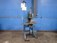 2 Ton, Neff #P8462, Hydraulic Press, 12" x 46" table, foot switch, 1985