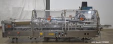 Adco #6V, Vertical Hot Melt Cartoner, Hand Load, 125 CPM, 6" centers, 0.75-3" x 2-9.5" x 4-10" range, Nordson