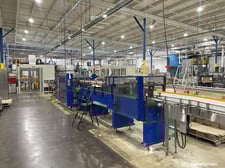 Pak-Master #PMX-2HC, Wraparound Case Packer with Hotmelt Glue System