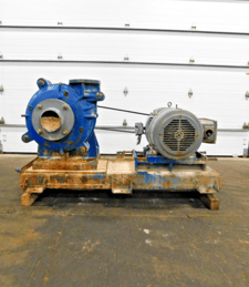 Warman #6/4AH, slurry pump, 100 HP motor, 1780 RPM, 460 V.