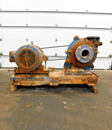 Warman #6/4AH, slurry pump, 150 HP motor, 1785 RPM, 460 V.