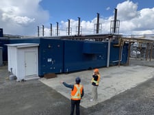 Finning Genset E-house building double wide