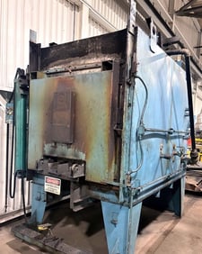 36" width x 36" H x 48" D AFC Holcroft #36-48-36, temper furnace, 1400&deg;F