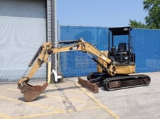 Caterpillar #303.5ECR, Crawler Excavator, 9" x 20" bucket, turns right, AS IS