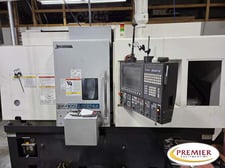 Okuma #Genos-L300MYW, multi-axis CNC turning center, OSP-P300L-R Control, 20.4" swing, 2014