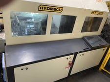 Hyd-Mech #CSNC-80, carbide circular saw, Mitsubishi PLC controller, heavy duty saw head, 2017