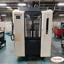 DMG, Mori #MAX-3000, 2 pallet CNC vertical machining center, M730UM Control, 15.7" X, 10.6" Y, 11" Z, 15000