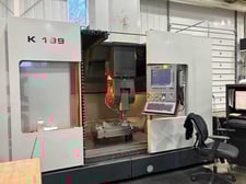 Fidia #K199, vertical machining center, 42 automatic tool changer, 64" X, 29" Y, 33" Z, 24000 RPM, HSK63A