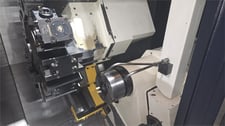 Hwacheon #Hi-Tech-230BL-YSMC, CNC lathe, 29.5" swing, 10" chuck, 3.1" bar, 15.74" dia., 20.93" lgth, Fanuc