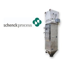 865 cfm Schenck Process #72AVS9, Stainless Steel dust collector, 6" S.P., 81 sq.ft., 9 bag filters