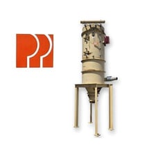 1000 cfm Premier Pneumatics, Carbon Steel pulse jet filter receiver dust collector, 130 sq.ft., 14 bags