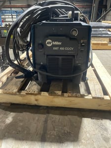 Miller #XMT-450, w Model 70 Dual Wire Feeder