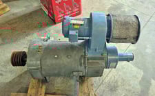30 HP 1750/2300 RPM Baldor, DC motor, Frame 288-AT, 240 VA., 150/300 VF, DPFG, blower