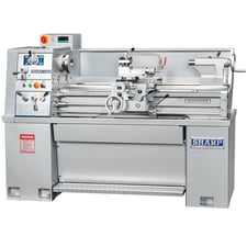 14" x 40" Sharp #1440V, precision lathe, 8.62" swing over cross slide, inch/metric threads, 3-jaw 8" chuck