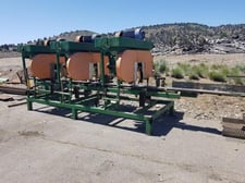 Brewco #B1200, multi-head bandsaw (resaw), 3-head