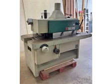 7-7/8" SCM #M-2, dip chain gang rip saw, 36 HP, 3600 RPM, 13-3/4" blade, 30-150 FPM