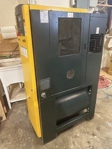 55 cfm, 230 psi, Kaeser #SM-15, screw compressor with dryer, 15 HP, 2015