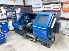 Milltronics #ML16II/40, cnc lathe, 17" swing, 7.5" swing over cross slide, 25.9" over gap, 89" chuck, 40" L