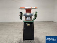 Midaco #GRIT-GRABBER, Tablet Press Tooling Grinder / Polisher, 0.75 HP Baldor motor, on stand