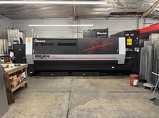 Amada #Ensis-3015AJ, fiber laser, 5' x10'tbl., 2000 watt, AMNC 3i Control, AMS3015CL loader, dust collector