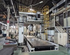 SNK #RB-200F, 5-Axis double column machining center, Fanuc 30iB Control, 167.3" X, 114.1" Y, 23.6" Z, 6000