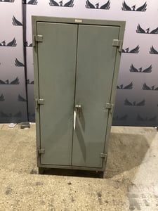 Fabricated metals corporations storage cabinet