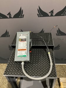 Square D H361 30-A Fusible Safety Switch USED