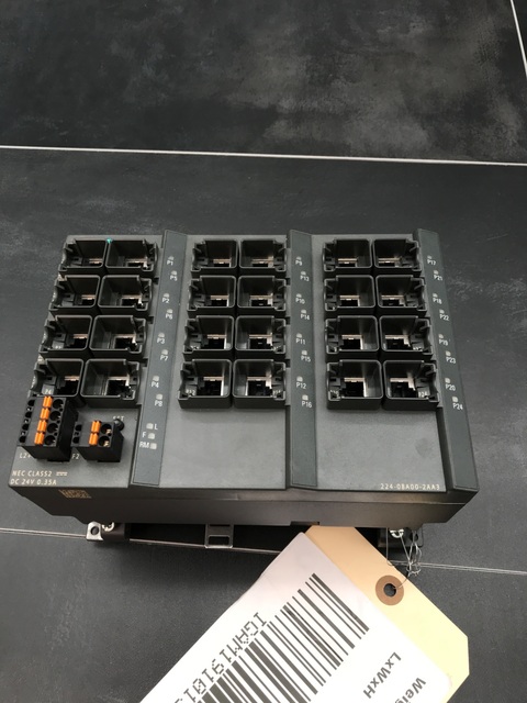 SIEMENS 6GK5224-0BA00-2AA3 SCALANCE X224 Ethernet Switch USED