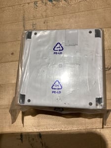 BUD INDUSTRIES, INC. PN-1336-C Replacement Cover 5x5x2.4" NEW