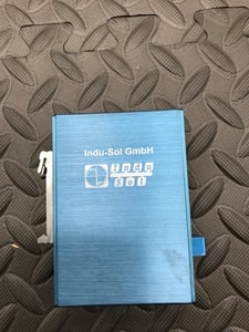 Indu-Sol 114090100 PNMA II PROFINET Measuring Point DIN-Rail Network Tap USED