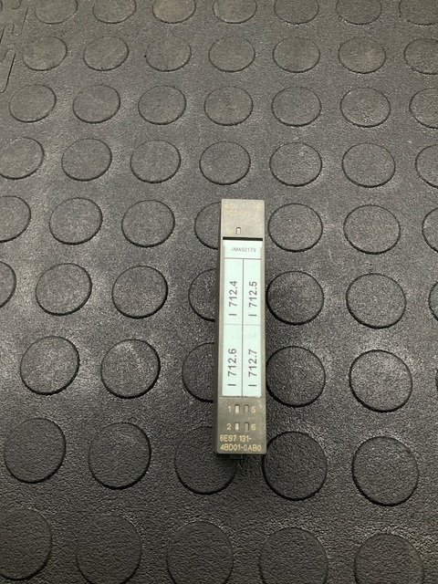 SIEMENS 6ES7 131-4BD01-0AB0 8-Channel Digital Input 24V DC ET200S USED