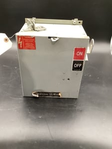 GENERAL ELECTRIC 30A FLEX-A-PLUG DH461R Fusible Bus Plug 600V, 3PH USED