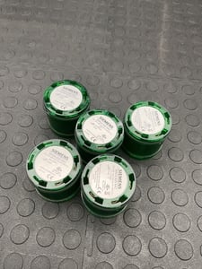LOT OF 5 SIEMENS 8WD4 420-5AC Green LED Stack Light USED