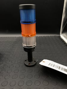 SIEMENS 8WD4408-0AD Stack Light White Amber Blue 24V Signal Tower USED