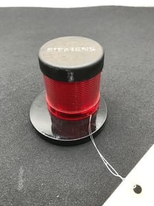 Siemens 8wd4 420-5ab red led signal tower module 24v ac/dc used