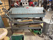 16 gauge x 4' Roper Whitney #U416, pan and box break, Never used for commercial work
