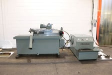 1" x 30" Eldorado #M75, 1 spindle, 5 HP, 1440-11740 RPM, F-18 high pressure coolant, 22" x22" table