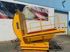 4000 lb. Bushman #MR9604, upender, 180&deg; base rotation, 8 button pendant Control, used only 2 weeks, 2023